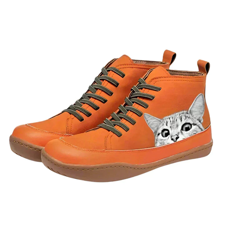 Isabella | Skor med kattmotiv