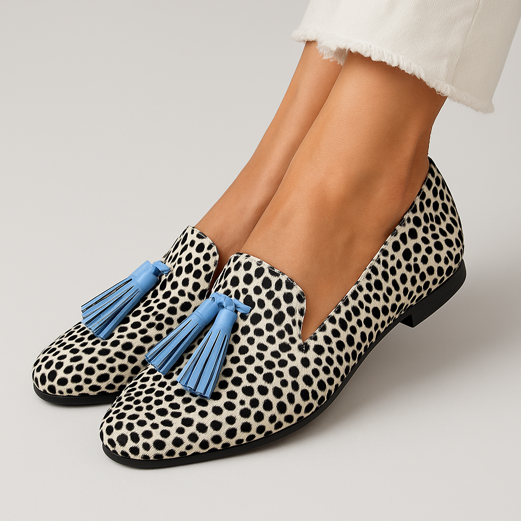 Mira | Loafers med tofsar