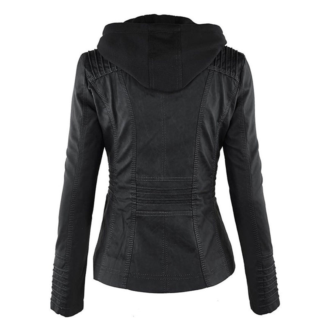 Monica | Elegant jacka med huva
