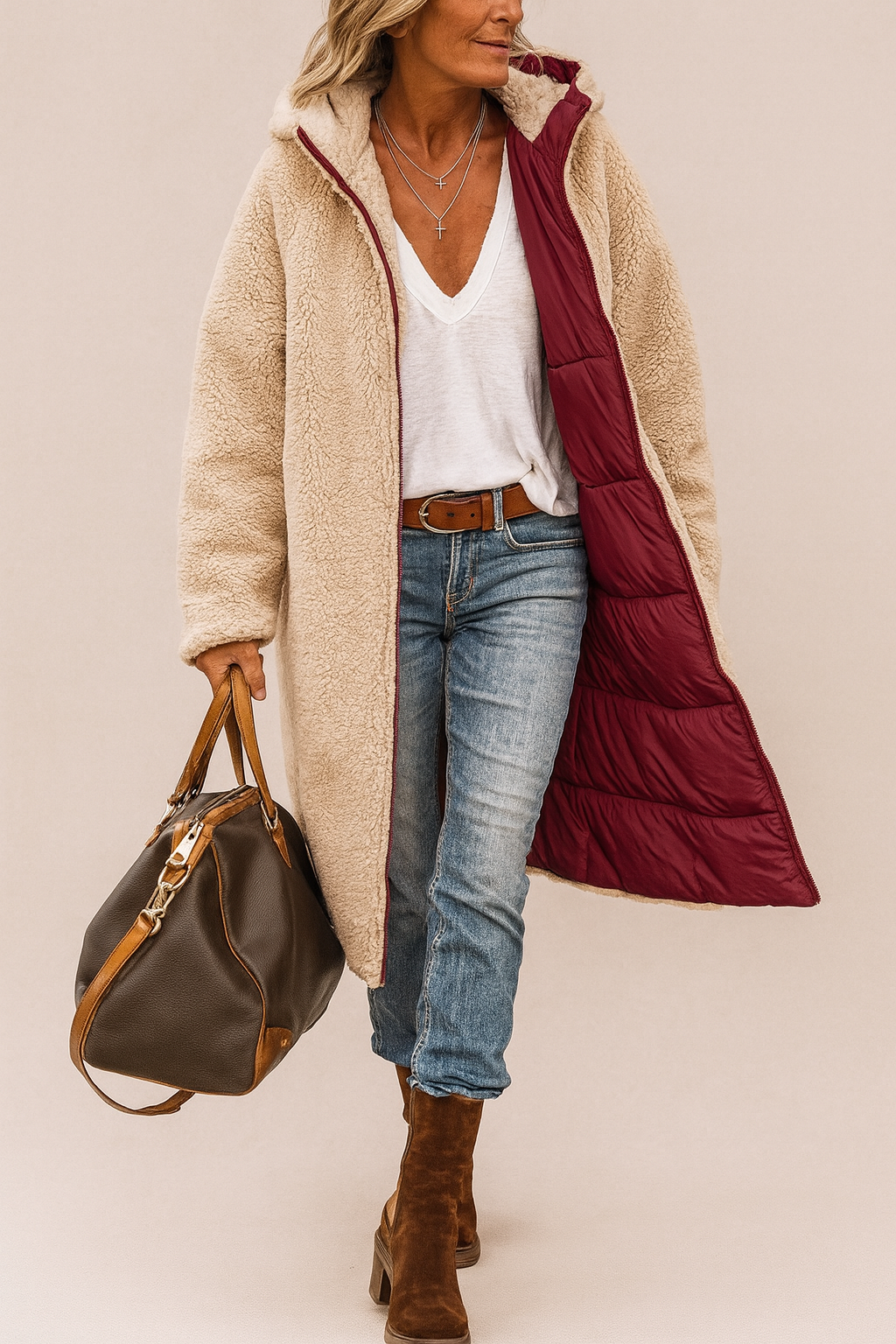 Sasha | Elegant Reversibel jacket