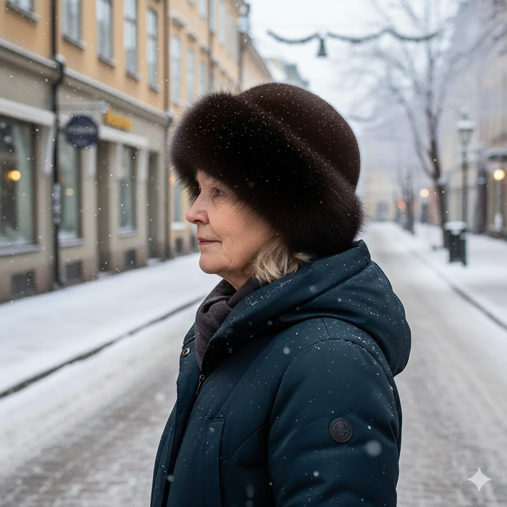 Karolina | Elegant vintermössa