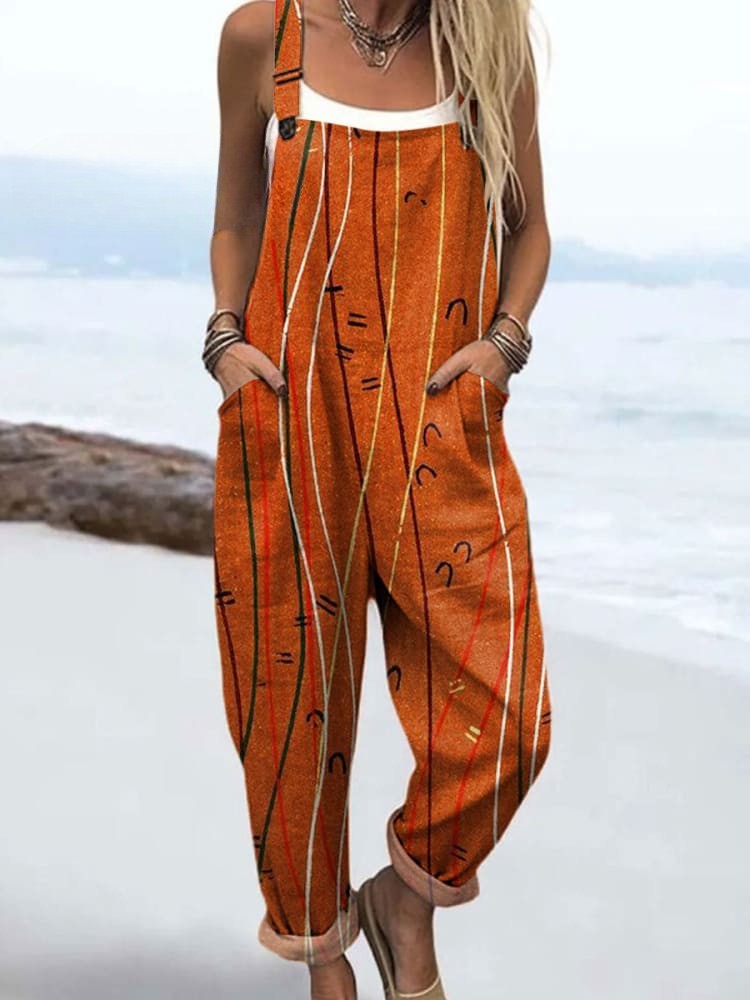 Blommig vintage jumpsuit | stil utan ansträngning och komfort hela dagen