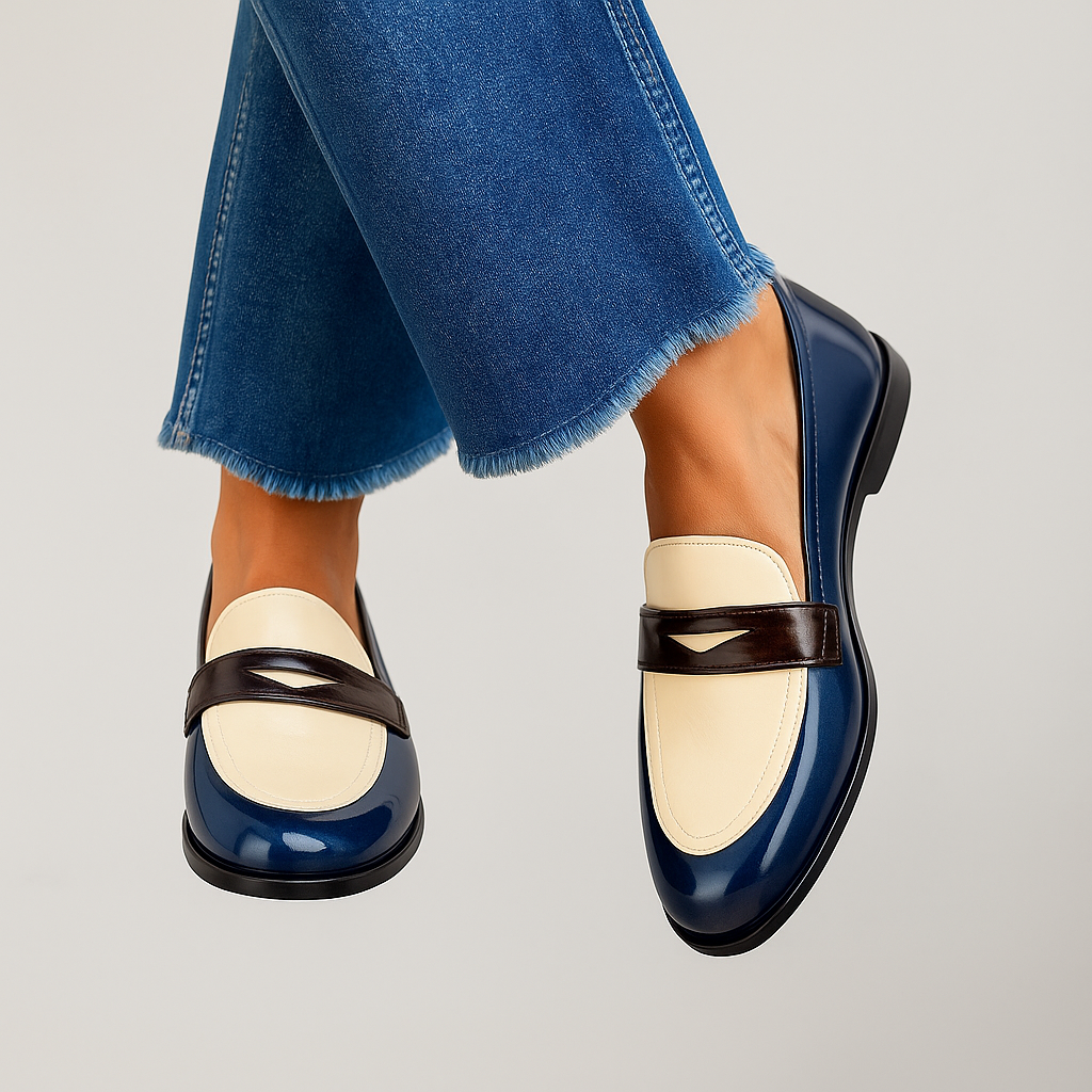 Claudia | Kontrastloafers