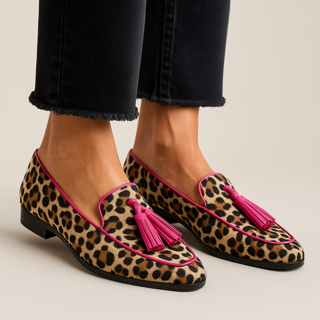 Lana | Loafers med tofsar