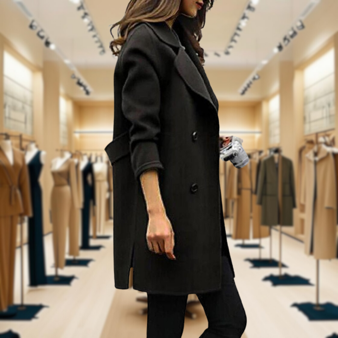 Mila | Mjuk trenchcoat