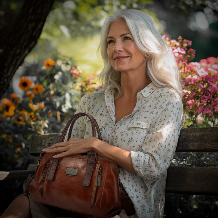 Silke | Elegant väska med tryck