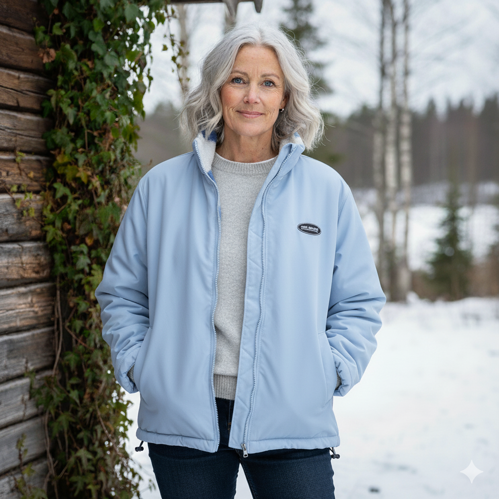 Katharina | Vändbar hjärtjacka