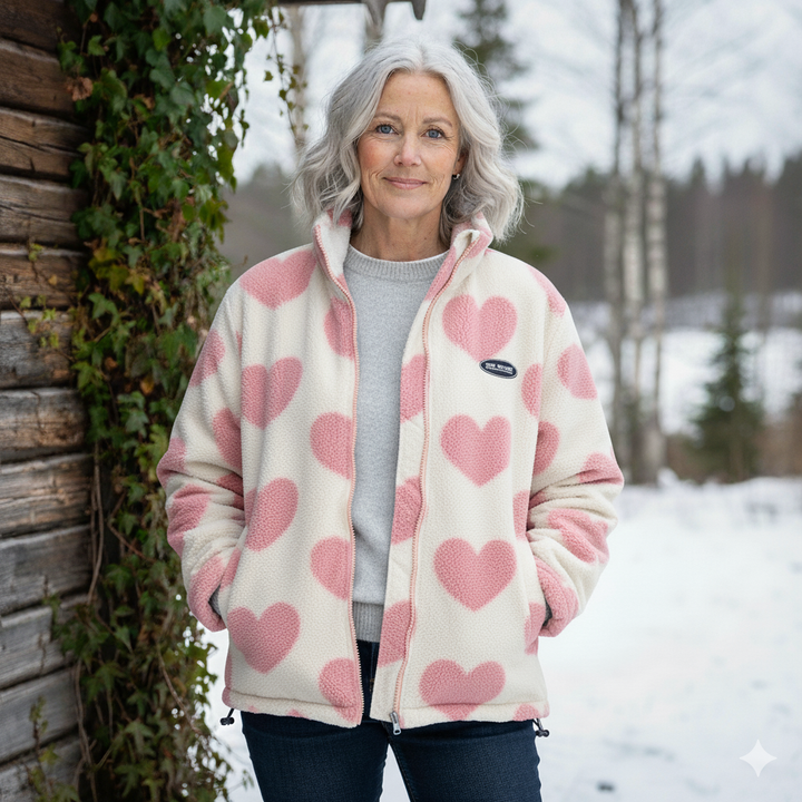 Katharina | Vändbar hjärtjacka