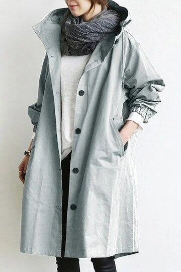 Mandy | Elegant vattentät trenchcoat