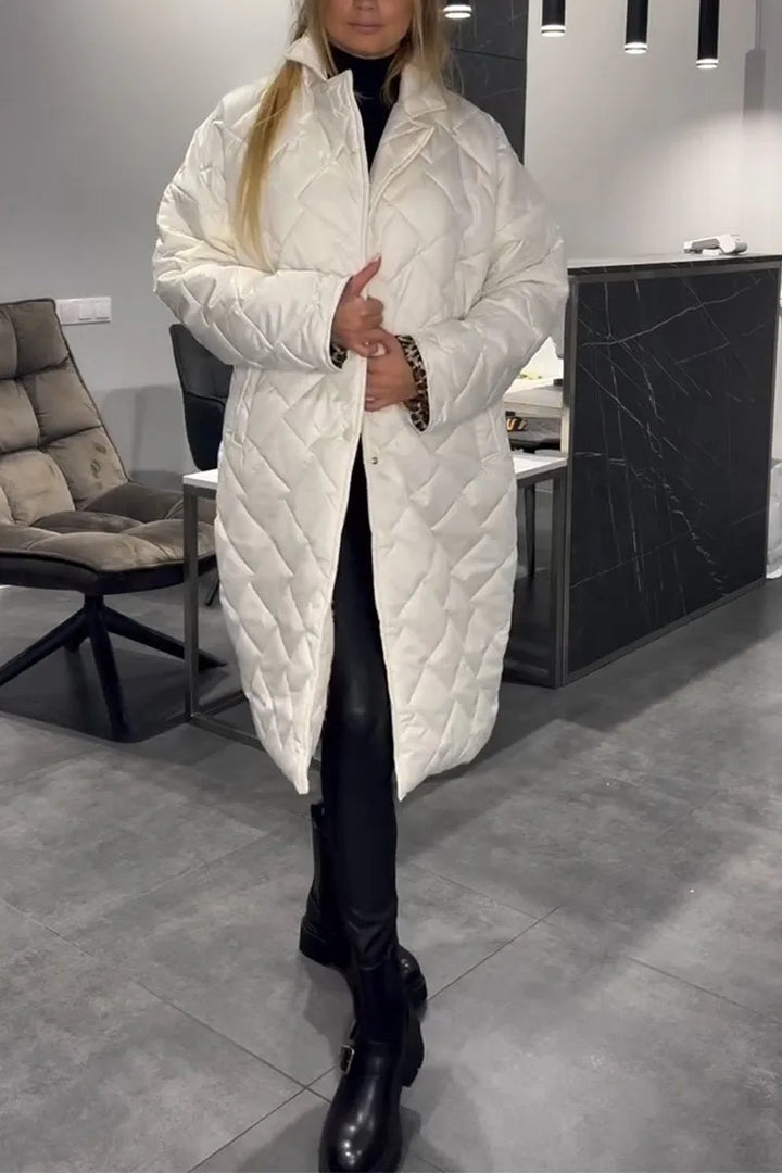 Svea | Elegant lång vinterjacka